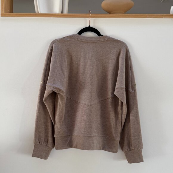 NWT Anthem the Label Studded Duet Pullover top. Size small - Picture 6 of 15